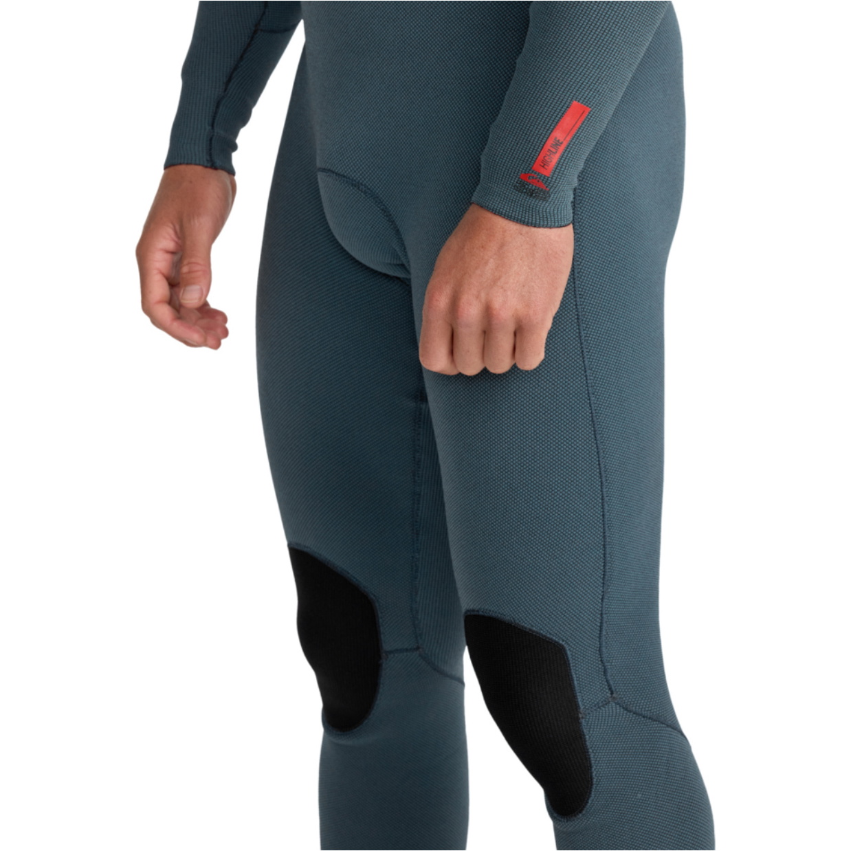 2026 Quiksilver Hommes Highline 3/2mm Chest Zip Combinaison N&eacute;opr&egrave;ne 25AW213500 - Blue Fog